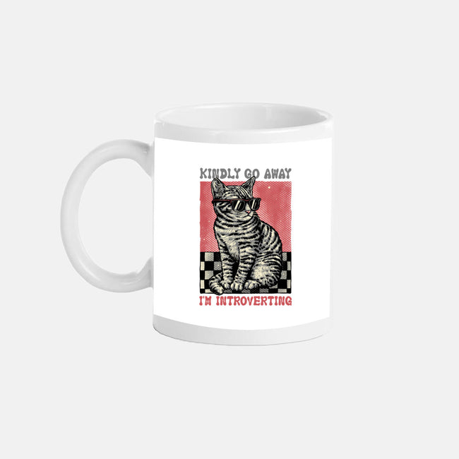 Introvert Mode-None-Mug-Drinkware-glitchygorilla