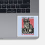 Introvert Mode-None-Glossy-Sticker-glitchygorilla