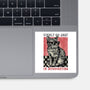Introvert Mode-None-Glossy-Sticker-glitchygorilla