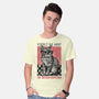 Introvert Mode-Mens-Basic-Tee-glitchygorilla