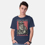 Introvert Mode-Mens-Basic-Tee-glitchygorilla