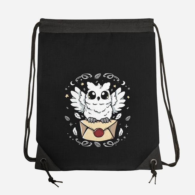 The Magic Owl-None-Drawstring-Bag-Vallina84