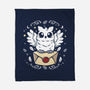 The Magic Owl-None-Fleece-Blanket-Vallina84