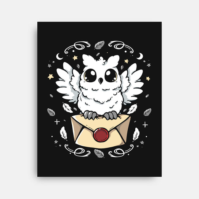 The Magic Owl-None-Stretched-Canvas-Vallina84