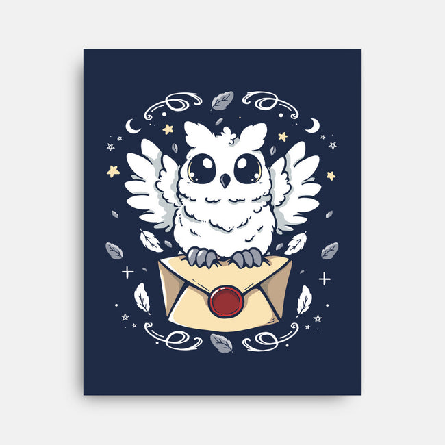 The Magic Owl-None-Stretched-Canvas-Vallina84