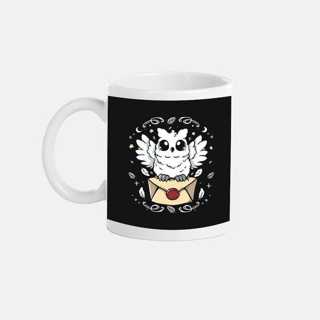 The Magic Owl-None-Mug-Drinkware-Vallina84
