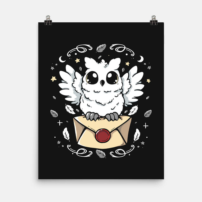 The Magic Owl-None-Matte-Poster-Vallina84