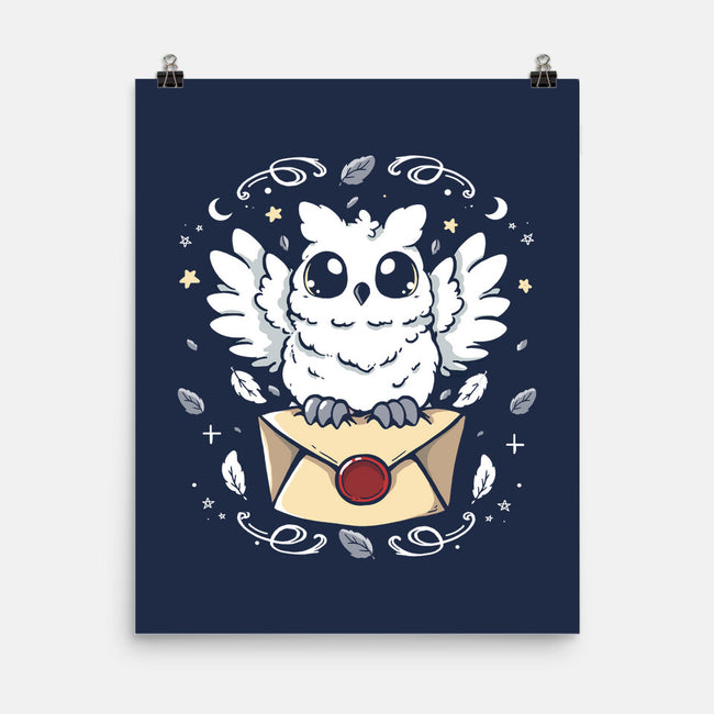The Magic Owl-None-Matte-Poster-Vallina84