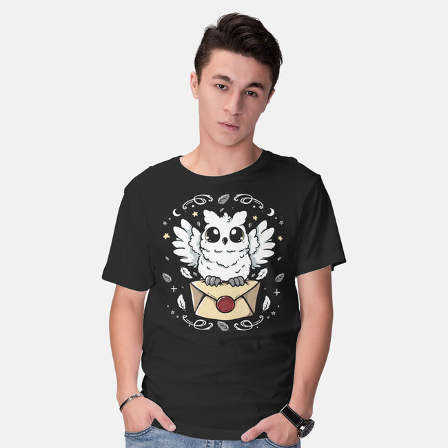 The Magic Owl-Mens-Basic-Tee-Vallina84