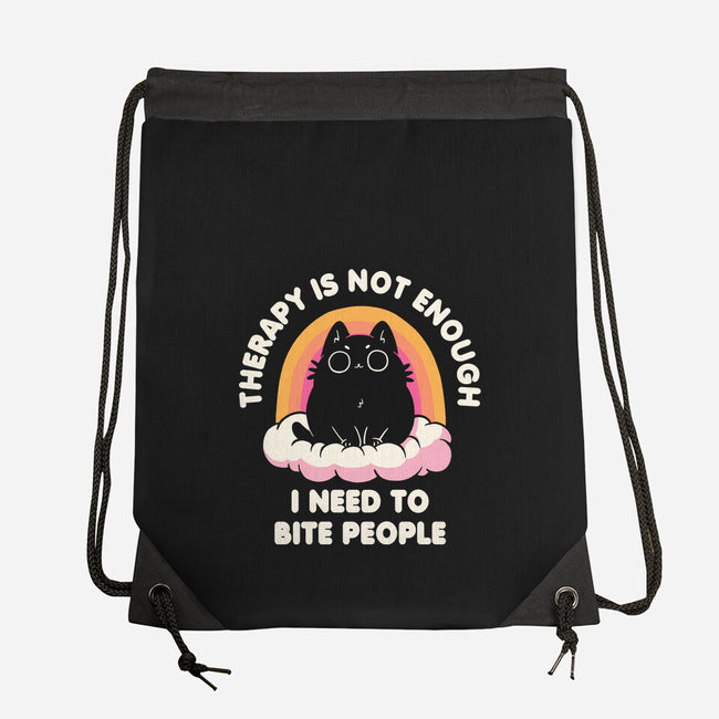 I Need To Bite People-None-Drawstring-Bag-koalastudio