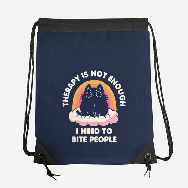 I Need To Bite People-None-Drawstring-Bag-koalastudio