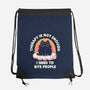I Need To Bite People-None-Drawstring-Bag-koalastudio