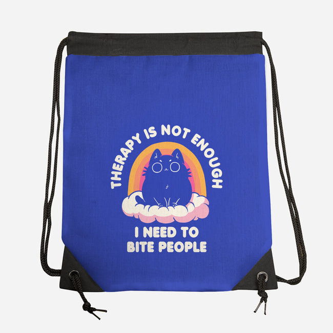I Need To Bite People-None-Drawstring-Bag-koalastudio