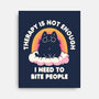 I Need To Bite People-None-Stretched-Canvas-koalastudio