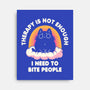 I Need To Bite People-None-Stretched-Canvas-koalastudio