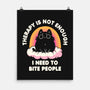 I Need To Bite People-None-Matte-Poster-koalastudio
