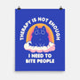 I Need To Bite People-None-Matte-Poster-koalastudio