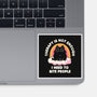 I Need To Bite People-None-Glossy-Sticker-koalastudio