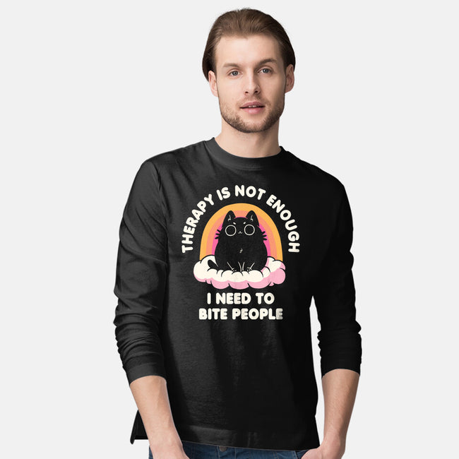 I Need To Bite People-Mens-Long Sleeved-Tee-koalastudio