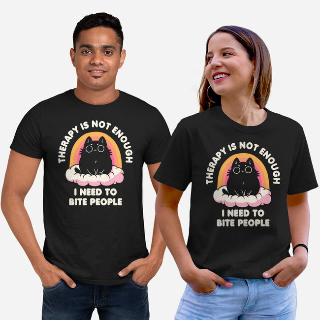I Need To Bite People-Unisex-Basic-Tee-koalastudio