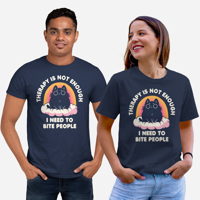I Need To Bite People-Unisex-Basic-Tee-koalastudio