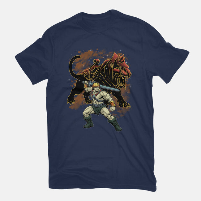 Power And Claw-Mens-Basic-Tee-Astrobot Invention