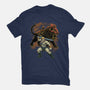 Power And Claw-Mens-Basic-Tee-Astrobot Invention