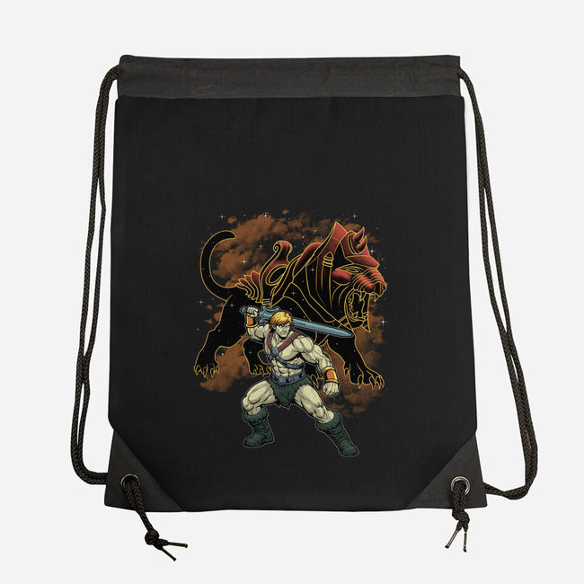 Power And Claw-None-Drawstring-Bag-Astrobot Invention