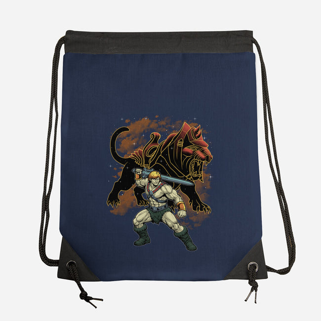 Power And Claw-None-Drawstring-Bag-Astrobot Invention