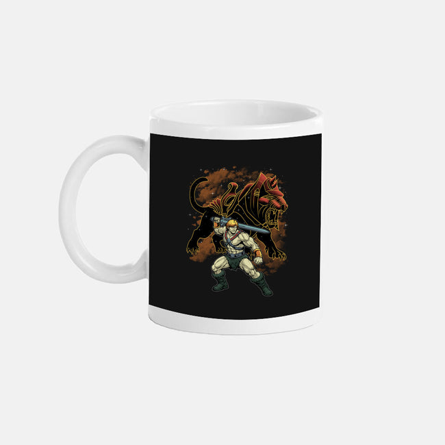 Power And Claw-None-Mug-Drinkware-Astrobot Invention