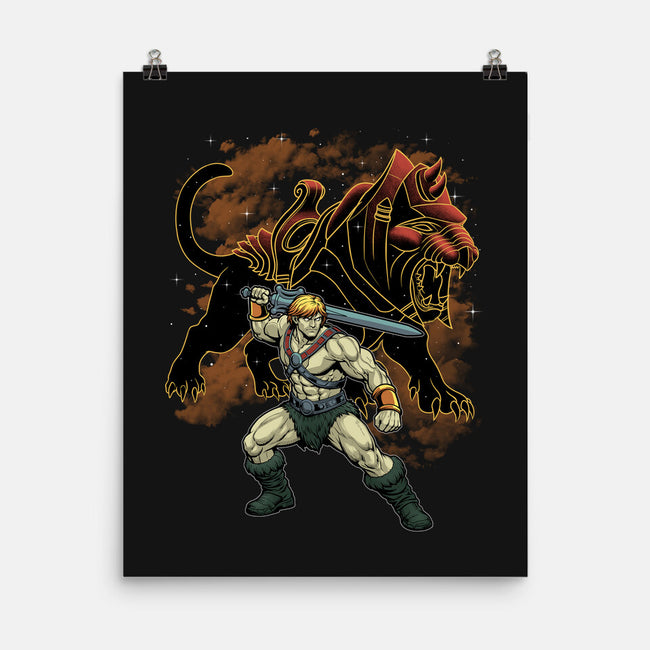 Power And Claw-None-Matte-Poster-Astrobot Invention