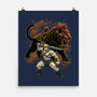 Power And Claw-None-Matte-Poster-Astrobot Invention