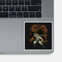 Power And Claw-None-Glossy-Sticker-Astrobot Invention