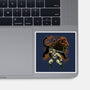 Power And Claw-None-Glossy-Sticker-Astrobot Invention