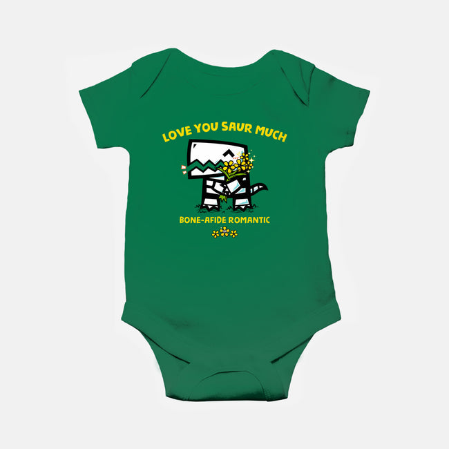 Love You Saur Much-Baby-Basic-Onesie-krisren28