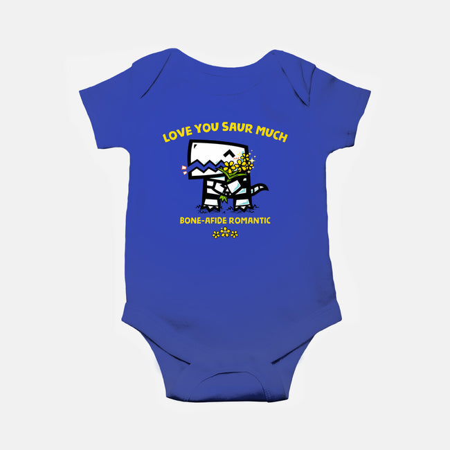 Love You Saur Much-Baby-Basic-Onesie-krisren28