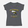 Love You Saur Much-Womens-V-Neck-Tee-krisren28