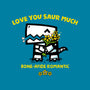 Love You Saur Much-None-Basic Tote-Bag-krisren28