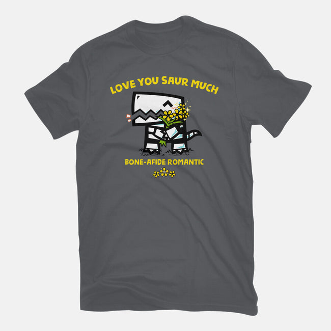 Love You Saur Much-Womens-Basic-Tee-krisren28