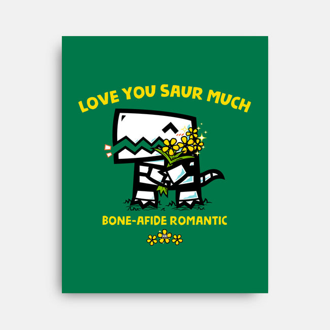 Love You Saur Much-None-Stretched-Canvas-krisren28