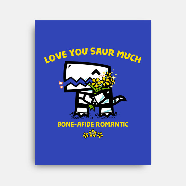 Love You Saur Much-None-Stretched-Canvas-krisren28