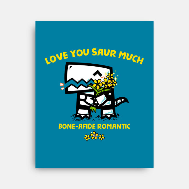 Love You Saur Much-None-Stretched-Canvas-krisren28