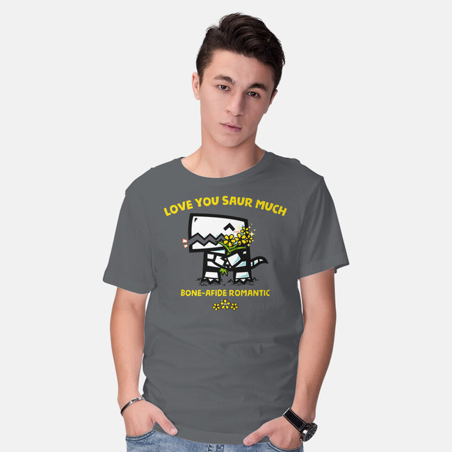 Love You Saur Much-Mens-Basic-Tee-krisren28