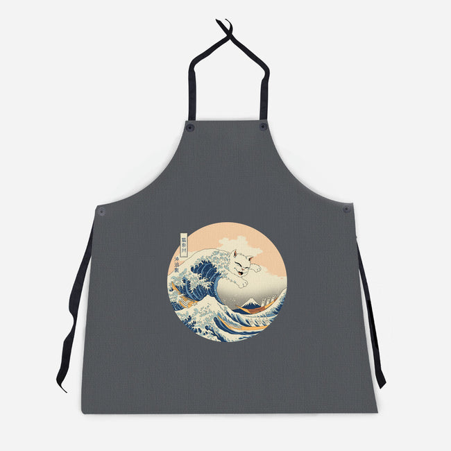 The Great Cat-nagawa-Unisex-Kitchen-Apron-vp021