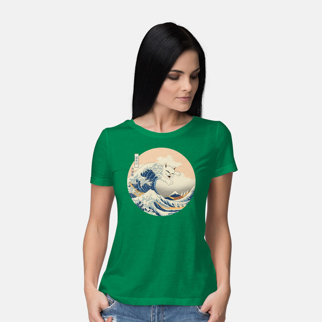 The Great Cat-nagawa-Womens-Basic-Tee-vp021