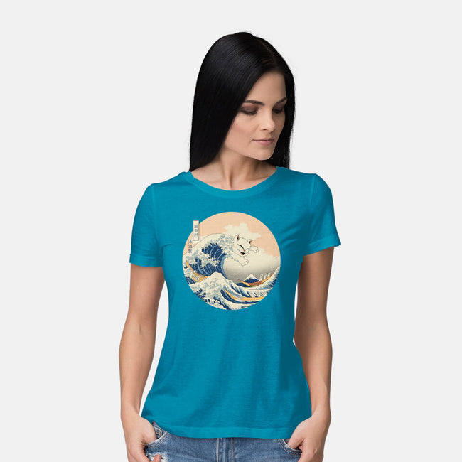 The Great Cat-nagawa-Womens-Basic-Tee-vp021