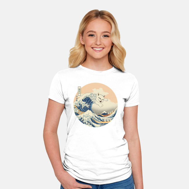 The Great Cat-nagawa-Womens-Fitted-Tee-vp021