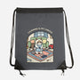Cleaning Is My Cardio-None-Drawstring-Bag-GoshWow