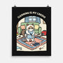 Cleaning Is My Cardio-None-Matte-Poster-GoshWow