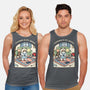 Cleaning Is My Cardio-Unisex-Basic-Tank-GoshWow